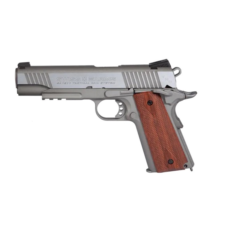 ZRAČNA PIŠTOLA PROIZVAJALCA SWISS ARMS SA1911 CO2 4,5MM SILVER