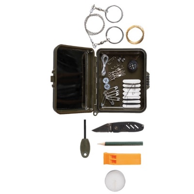 PREŽIVETVENI SET SURVIVAL KIT BOX MILTEC