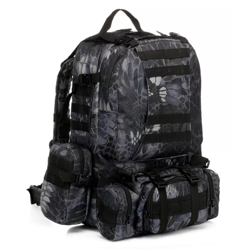 VOJAŠKI NAHRBTNIK BLACK STAR SURVIVAL V CAMO BARVI